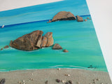 SEA & ROCKS ""130 x 45cm""