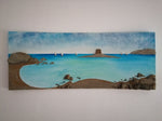 SEA & ROCKS " La Pelosa ( Stintino) " 130 x 45 cm