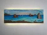 SEA &ROCKS " 130 X 45 cm"