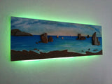 SEA &ROCKS " 130 X 45 cm"